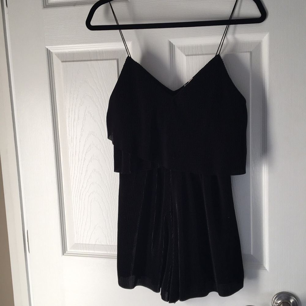 Urban outfitters silence and noise black romper